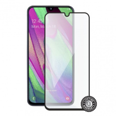 Screenshield SAMSUNG A405 Galaxy A40 Tempered Glass protection (full COVER black) Screenshield SAMSUNG A405 Galaxy A40 Tempered Glass protection (full COVER black)