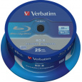 VERBATIM BD-R SL (6x, 25GB),NON-ID, 25 cake