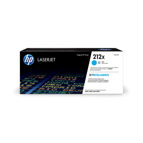 HP 212X LaserJet azurová tonerová kazera, W2121X