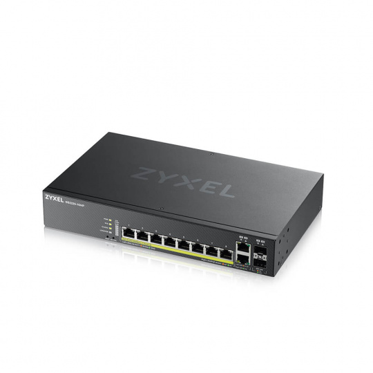 ZYXEL GS2220-10HP 8port GbE L2 Switch,1 GbE Uplink, PoE