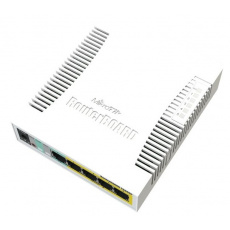 Switch Mikrotik RouterBOARD 106-1G-4P-1S (RB260GSP) 5x GLan, 1x SFP, SwOS, POE-OUT
