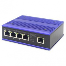DIGITUS Professional Industrial 4-Port Gigabit PoE Switch + 1 uplink port DIGITUS Professional Industrial 4-Port Gigabit PoE Switch + 1 uplink port