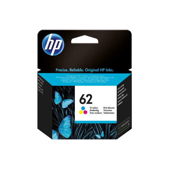 HP 62 Tri-color Ink Cartridge, HP 62 Tri-color Ink Cartridge