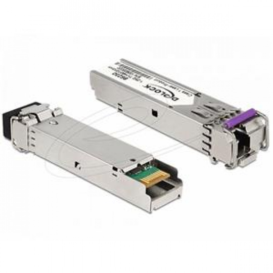 Delock SFP modul 1000Base-BX SM TX 1490 / RX 1310 nm DDM