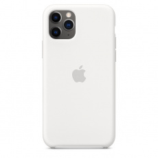 iPhone 11 Pro Max Silicone Case - White iPhone 11 Pro Max Silicone Case - White