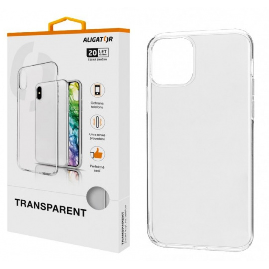 ALIGATOR Pouzdro Transparent Apple iPhone 11 Pro