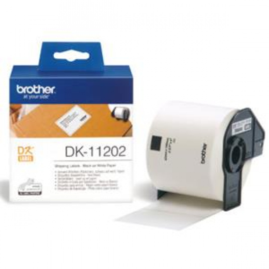 Brother - DK-11202 (papírové/poštovní štítky-300ks) 62x100mm