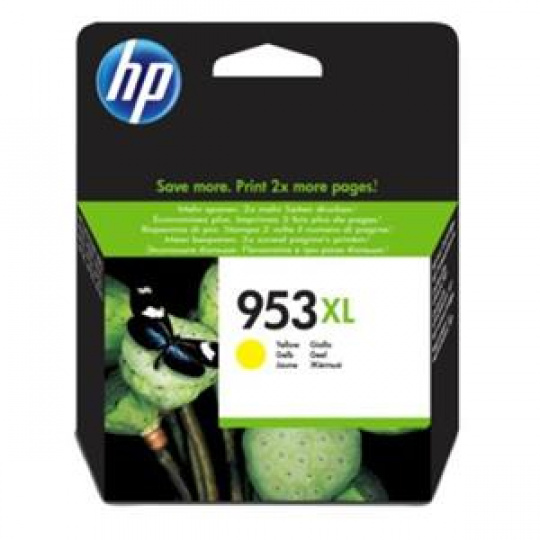 HP F6U18AE 953XL High Yield Yellow Original Ink Cartridge