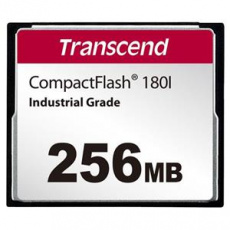 Transcend 256MB INDUSTRIAL TEMP CF180I CF CARD, (MLC) paměťová karta (SLC mode), 85MB/s R, 70MB/s W Transcend 256MB INDUSTRIAL TEMP CF180I CF CARD, (MLC) paměťová karta (SLC mode), 85MB/s R, 70MB/s W