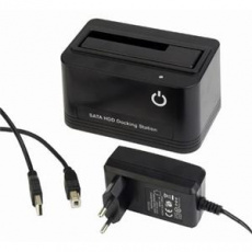 Gembird USB dokovací stanice pro 2,5" a 3,5" pevné disky SATA Gembird USB dokovací stanice pro 2,5" a 3,5" pevné disky SATA