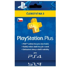 PlayStation Plus Card Hang 90 Days - pouze pro CZ PS Store PlayStation Plus Card Hang 90 Days - pouze pro CZ PS Store
