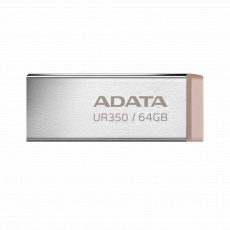 ADATA UR350/64GB/USB 3.2/USB-A/Hnědá