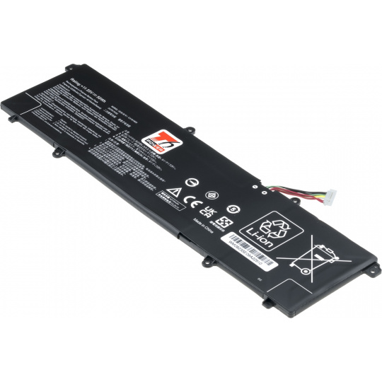 Baterie T6 Power pro Asus VivoBook S333EA, X1505VA, X1704VA, X321EA, 4335mAh, 50Wh, 3cell, Li-poly