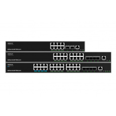 Grandstream GWN7812P Layer 3 Managed Network PoE Switch  16 portů / 4 SFP+