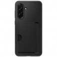 Samsung Zadní kryt s kapsou na kartu pro Galaxy A36 Black