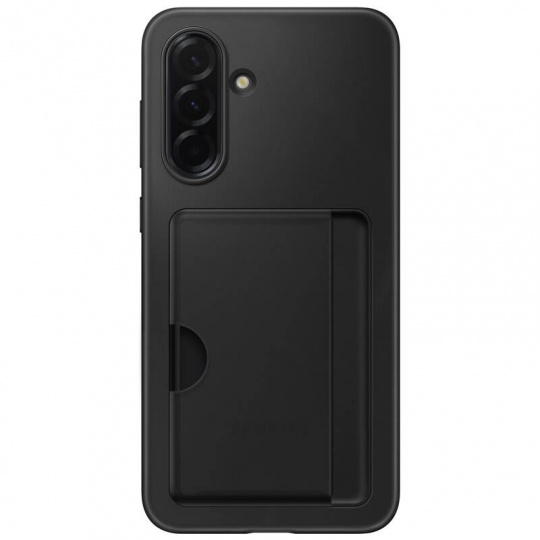 Samsung Zadní kryt s kapsou na kartu pro Galaxy A36 Black