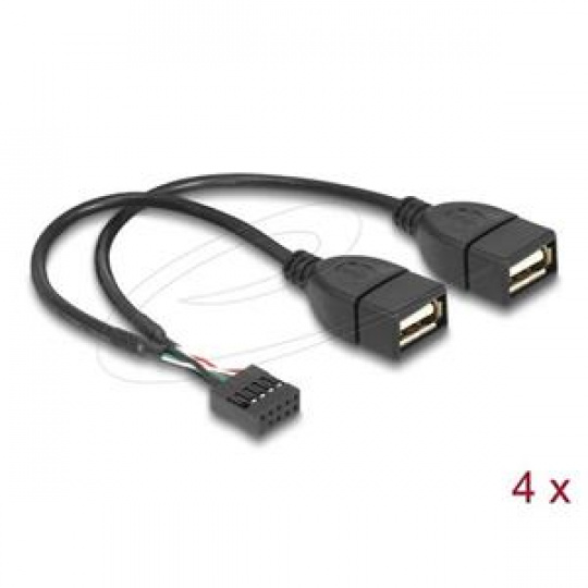 Delock 8 portový USB 2.0 Hub