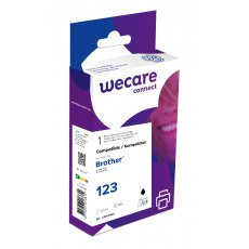WECARE ARMOR ink kompatibilní s BROTHER LC-123BK, černá/black WECARE ARMOR ink kompatibilní s BROTHER LC-123BK, černá/black