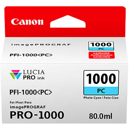 Canon PFI-1000 PC, photo azurový