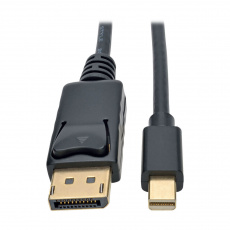 Tripplite Video kabel Mini DisplayPort / DisplayPort (Samec/Samec), 4K 60Hz, černá, 1.8m