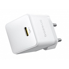 Baseus Rychlonabíječka do sítě Palm 20W USB-C PD QC 3.0 bílá Baseus Rychlonabíječka do sítě Palm 20W USB-C PD QC 3.0 bílá