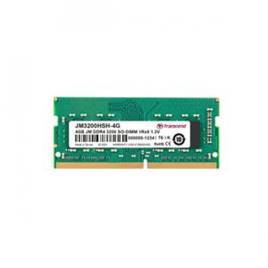 Transcend paměť 4GB (JetRam) SODIMM DDR4 3200 1Rx8 CL22