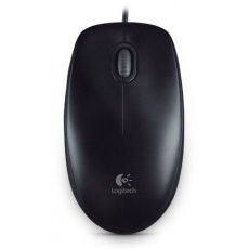 Myš Logitech B100 Optical USB Mouse, černá