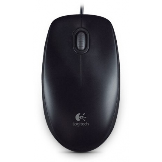 Myš Logitech B100 Optical USB Mouse, černá