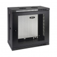 Skříň SmartRack 12U, Š=600mm, Hl=330mm, hloubka pro patch panely, montáž na stěnu