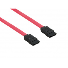 4World Kabel SATA M/M 7pin 50cm Red 4World Kabel SATA M/M 7pin 50cm Red