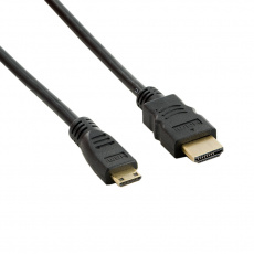 4World Kabel mini HDMI-HDMI 19M-19M 1.5m Black