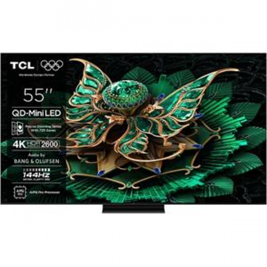 TCL 55Q7C SMART TV 55" QLED/4K UHD/Mini LED/144Hz/4xHDMI/USB/LAN/GoogleTV Repas