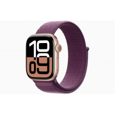 Apple Watch S10/46mm/Rose Gold/Sport Band/Plum Apple Watch S10/46mm/Rose Gold/Sport Band/Plum