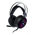 Herní sluchátka C-TECH Astro (GHS-16), casual gaming, LED, 7 barev podsvícení
