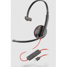 Plantronics BLACKWIRE C3215, USB-A, Mono Plantronics BLACKWIRE C3215, USB-A, Mono