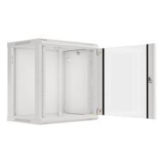 Nástěnný rack 19'' 12U 600X450mm šedý flat pack Nástěnný rack 19'' 12U 600X450mm šedý flat pack
