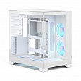 Fractal Pop 2 Vision/Midi Tower/Transpar./Bílá