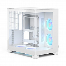 Fractal Pop 2 Vision/Midi Tower/Transpar./Bílá Fractal Pop 2 Vision/Midi Tower/Transpar./Bílá