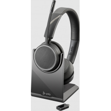 Poly Voyager 4220 UC. BT600 USB-C/Stereo/Drát/BT-USB/Bezdrát/MS/Stand/Šedá Poly Voyager 4220 UC. BT600 USB-C/Stereo/Drát/BT-USB/Bezdrát/MS/Stand/Šedá