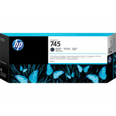 HP 745 inkoustová náplň matná černá, F9K05A HP 745 inkoustová náplň matná černá, F9K05A