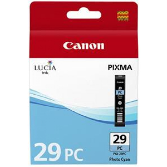 Canon PGI-29 PC, foto azurová