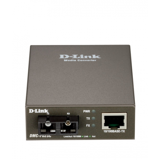 D-Link DMC-F02SC/E - 10/100BaseTX to 100BaseFX SC Multi-mode Media Converter (2 km)