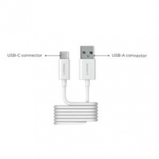2-Power kabel USB-A TO USB-C, 1M