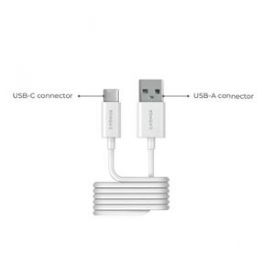 2-Power kabel USB-A TO USB-C, 1M