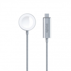 Epico USB-C Charger Apple Watch 1,2m - stříbrná Epico USB-C Charger Apple Watch 1,2m - stříbrná