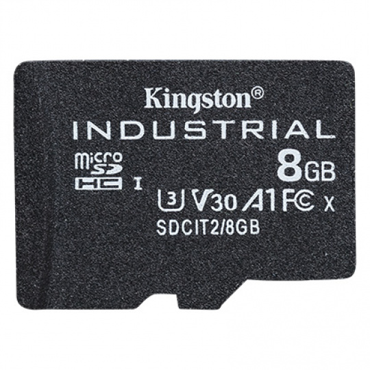 Kingston Industrial/micro SDHC/8GB/100MBps/UHS-I U3 / Class 10