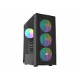 PC skříň Fury SHOBO SH8F, ARGB , Midi Tower, Černá