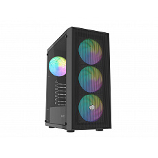 PC skříň Fury SHOBO SH8F, ARGB , Midi Tower, Černá PC skříň Fury SHOBO SH8F, ARGB , Midi Tower, Černá