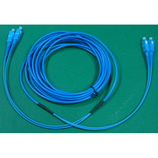 FO patch cord duplex armovaný 50/125 SC-SC 110m, OS2