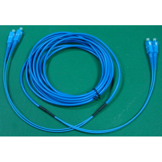 FO patch cord duplex armovaný 50/125 SC-SC 110m, OS2